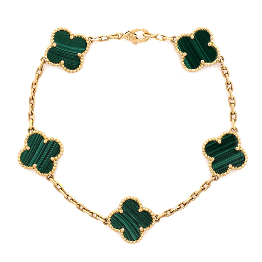Van Cleef & Arpels Vintage Alhambra 5 Motifs Bracelet